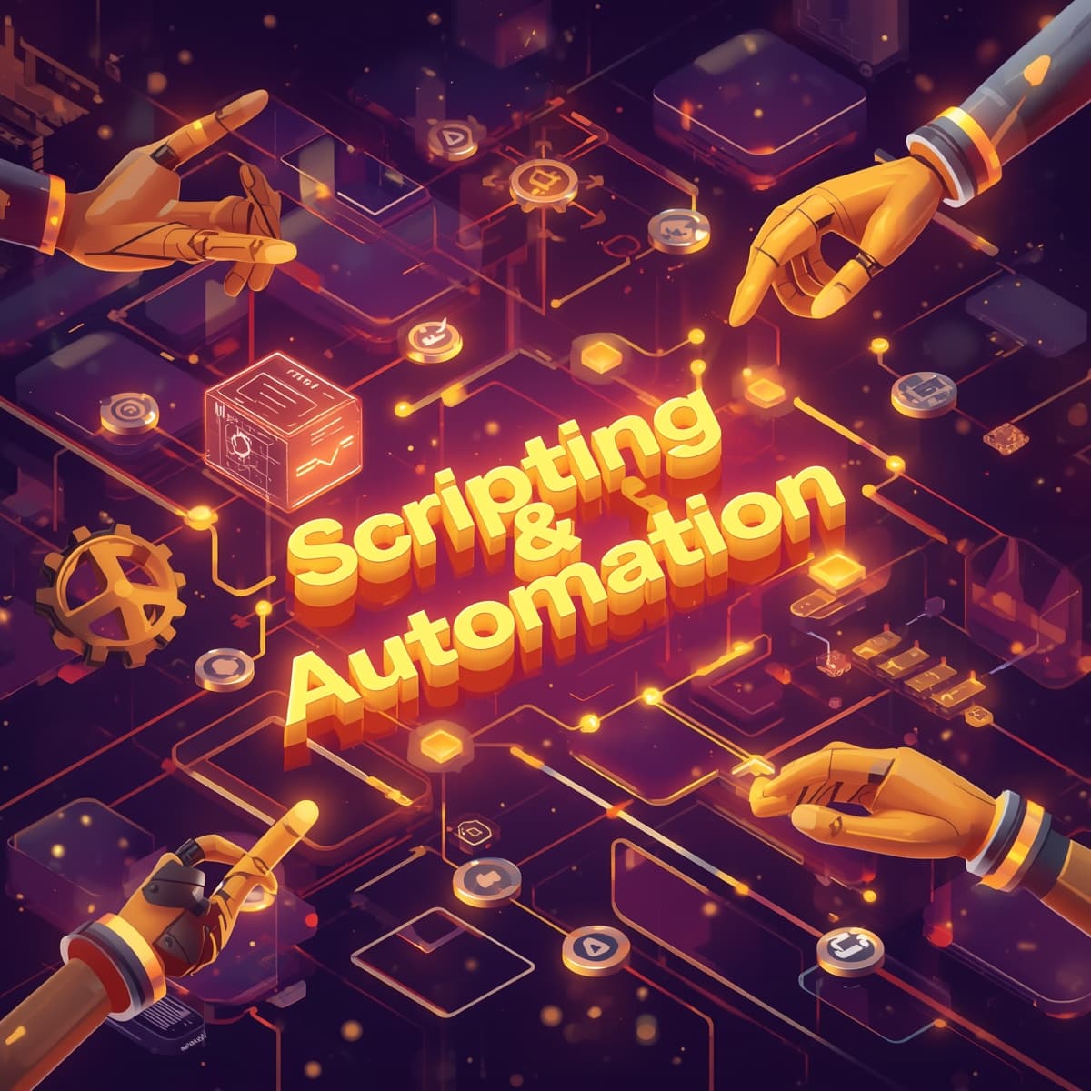 Scripting <span class='font-poppins'>&</span> Automation