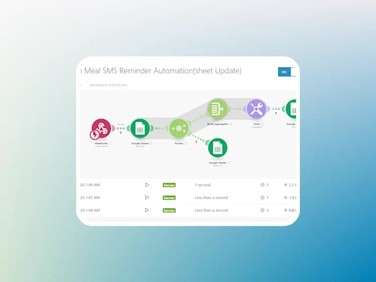 Drip Campaign (SMS Reminder)